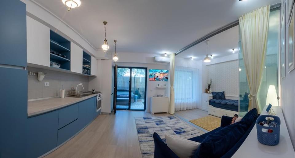 Portami Al Mare - Apartament, Terasa & Curte Нэводари Экстерьер фото
